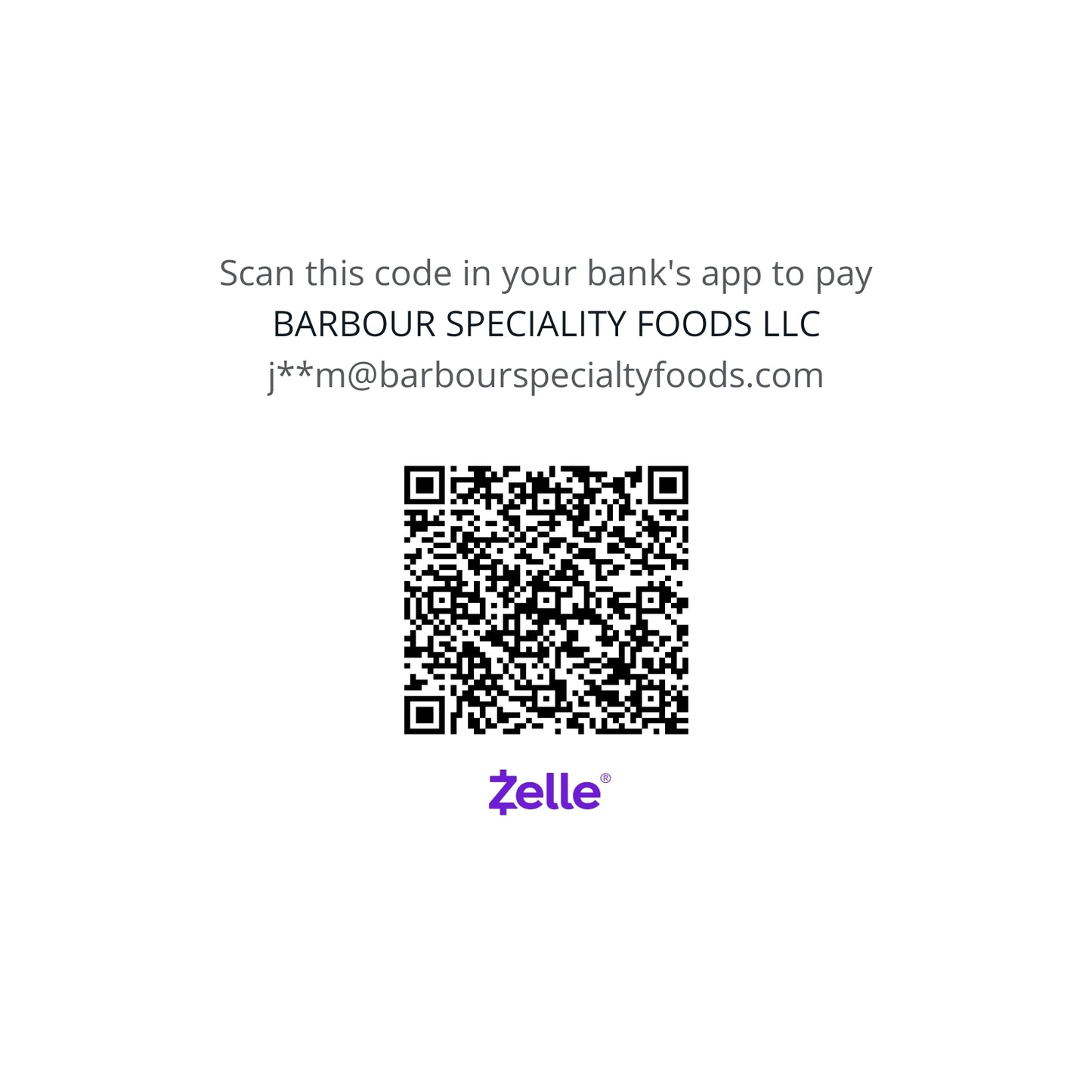 Zelle QR Code