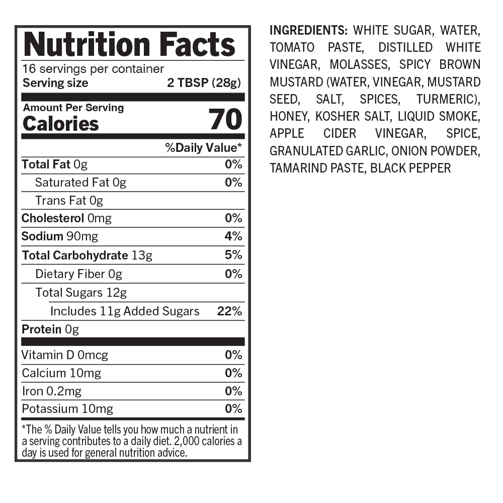 Spicy BBQ Sauce Gallon