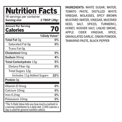 Spicy BBQ Sauce Gallon