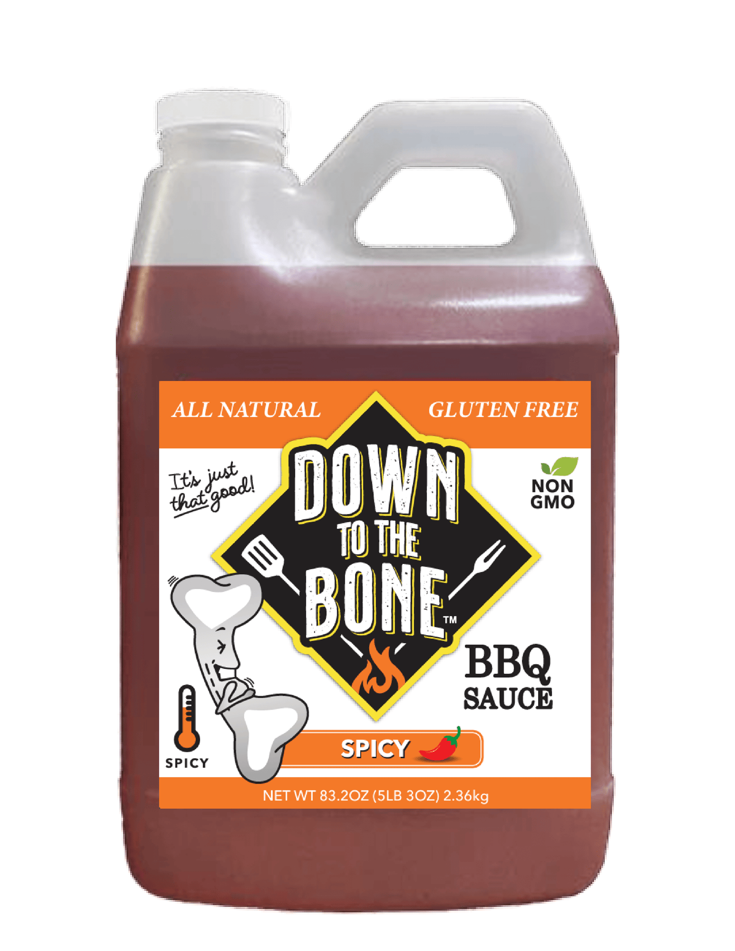 Spicy BBQ Sauce Half Gallon