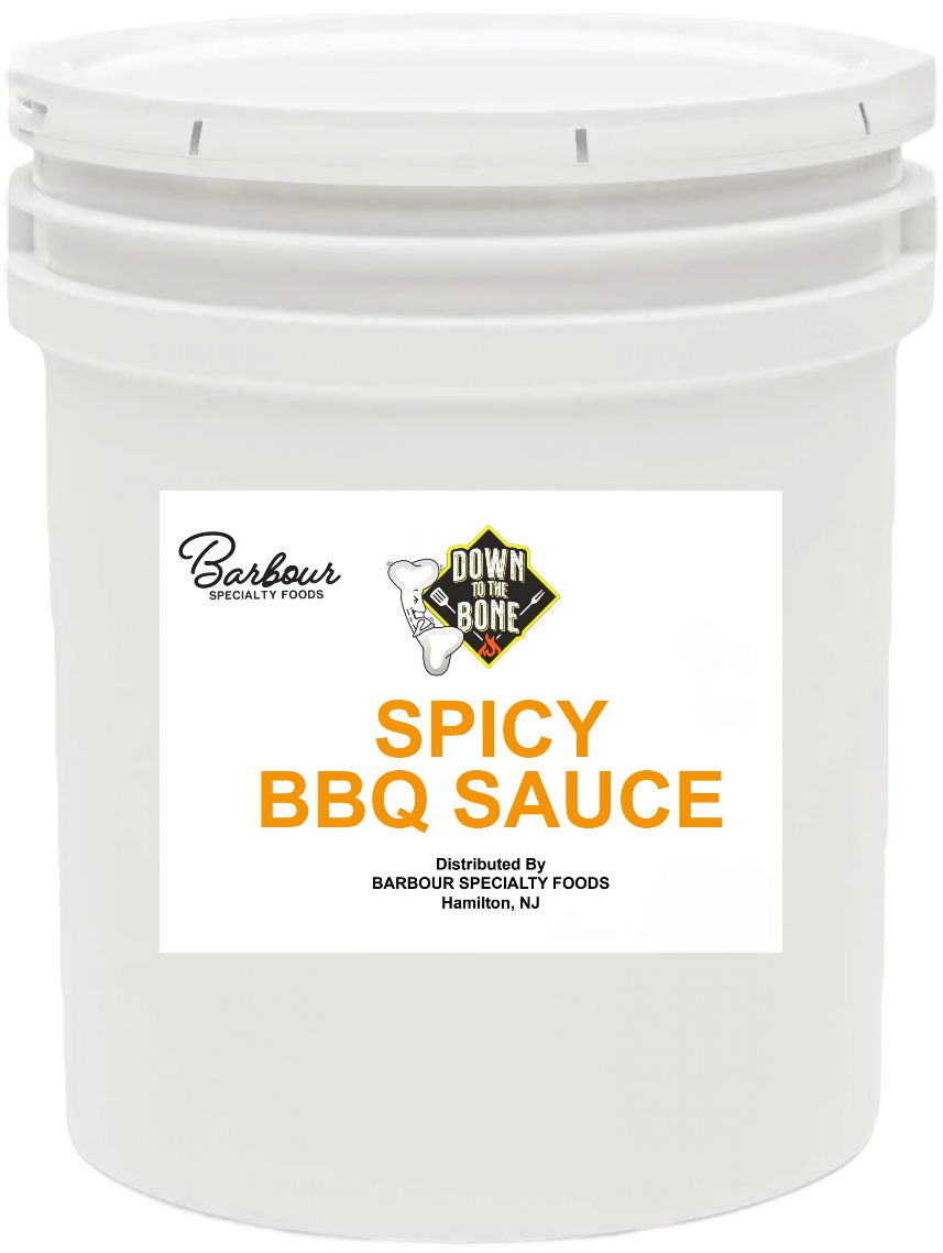 Spicy BBQ Sauce - 5 Gallon Pail (45lbs Max Product Weight)