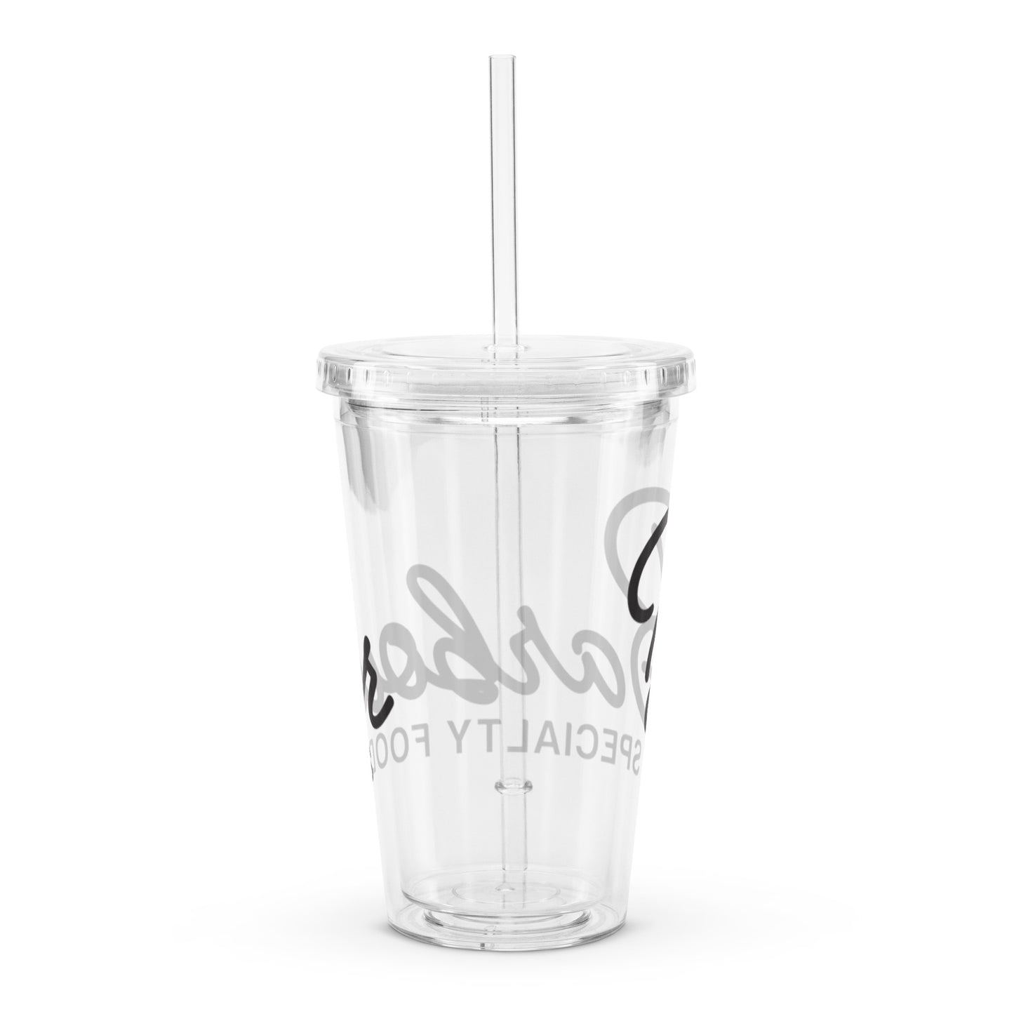 BSF Clear Plastic Tumbler